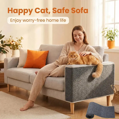 Anti-Scratch Decorative Tape for Home Decor - 11.85" x 39.3" Easy-Install Adhesive Pad for Furniture Protection, Iridescent Stained Glass Design for Leather Couch Arms, Corners, and Windows
