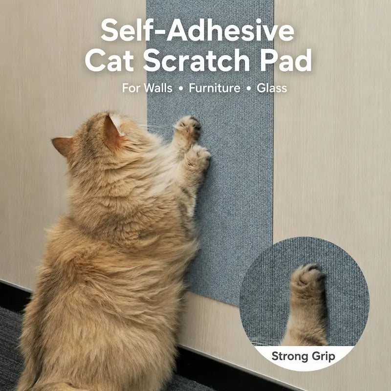 Anti-Scratch Decorative Tape for Home Decor - 11.85" x 39.3" Easy-Install Adhesive Pad for Furniture Protection, Iridescent Stained Glass Design for Leather Couch Arms, Corners, and Windows